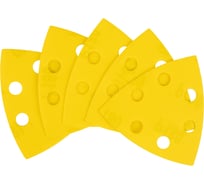 Лист шлифовальный на бумажной основе Свое Ремесло Amber 93х 93мм 6отв. Р180 (4 упак по 5шт.) АМ200363