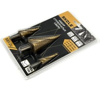 Сверло ступенчатое витое Skole стандарт набор 4-12/20/32 3PC SS1-2V