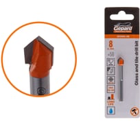 Сверло по кафелю/стеклу GEPARD 8x58 мм трехгр. хвостовик GP2082-08