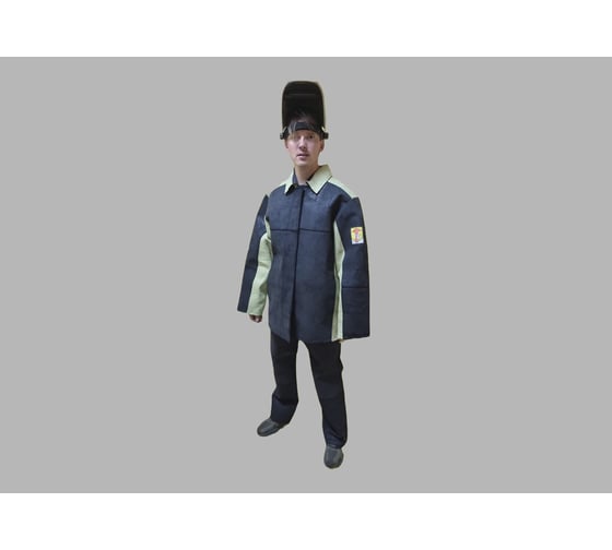 Костюм сварщика ФАЕР РЕЗИСТ комбинированный со спилком 2.3 утепленный размер 48-50, рост 170-176 БП-00000592 1