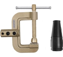 Клемма заземления энаргит струбцина 500А EC-27 (полностью из латуни) EC-27-500А