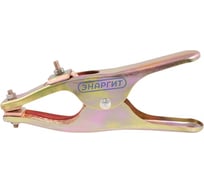 Клемма заземления энаргит под кабель 500А ECF002, губки латунь, коса медь ECF02-500A-Brass