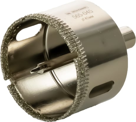 Коронка алмазная Mr. Экономик с центр. сверлом по керамограниту и керамике 45 мм 565-045