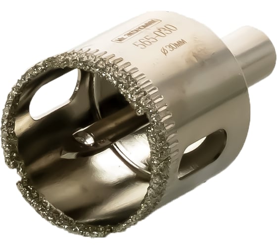 Коронка алмазная Mr. Экономик с центр. сверлом по керамограниту и керамике 30 мм 565-030