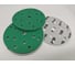 Шлифовальный круг Long Abrasive AF77 Green 150мм на липучке, Р80, 15отв D771500815-100 2