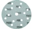Шлифовальный круг Long Abrasive AF77 Green 150мм на липучке, Р500, 15отв D771505015-100 4