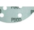 Шлифовальный круг Long Abrasive AF77 Green 150мм на липучке, Р500, 15отв D771505015-100 5