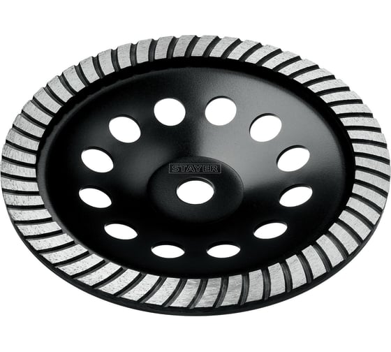Чашка алмазная сегментированная STAYER Turbo-Plus 230 мм 33380-230 1