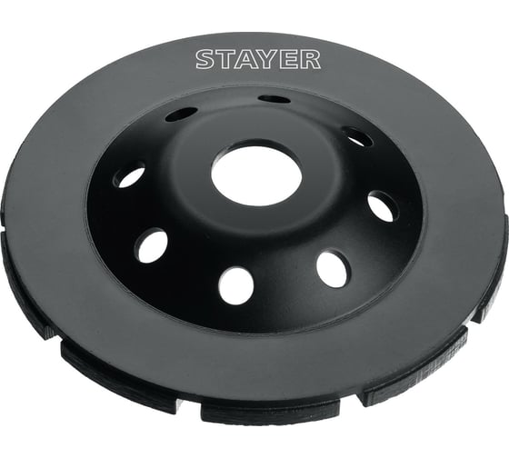 Чашка алмазная двухрядная STAYER Double 125 мм STAYER 33381-125_z01