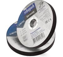 Круг отрезной по металлу Scheppach 125х1.0х22.2мм-20шт Sch-CW705[20шт к-т](63960)