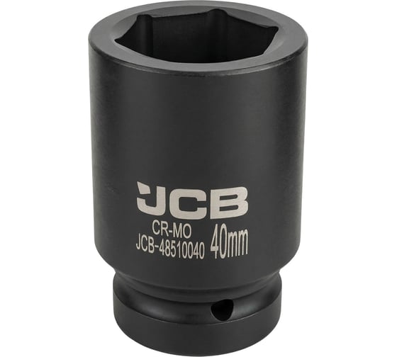 Головка ударная глубокая JCB 40мм (6гр.), 1 JCB-48510040(62549)
