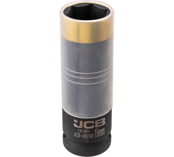 Головка ударная глубокая тонкостенная JCB 1/2, 19мм JCB-44519T(62494) 1