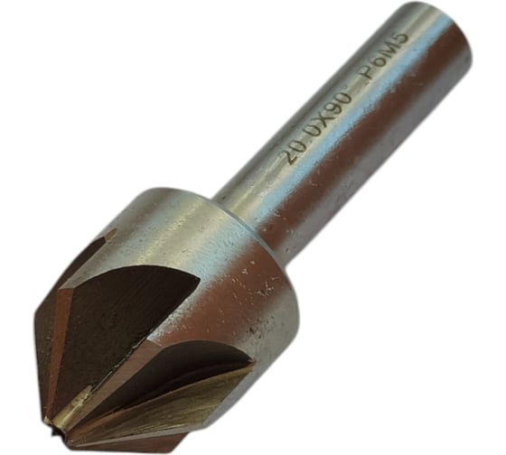 Зенковка BROCA ц/хв 20.0 мм, 60 Р6М5 BR-0696