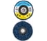 Зачистной коралловый диск на УШМ TILFLEX (Medium) Coral-Button Wheel (синий)125 мм (5 шт) TL43M/5 3