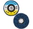Зачистной коралловый диск на УШМ TILFLEX (Medium) Coral-Button Wheel (синий)125 мм (5 шт) TL43M/5 4