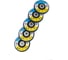 Зачистной коралловый диск на УШМ TILFLEX (Medium) Coral-Button Wheel (синий)125 мм (5 шт) TL43M/5 7