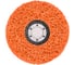 Зачистной коралловый диск на УШМ TILFLEX (Extra hard) Coral-Button Wheel (оранжевый) 125 мм (5 шт) TL43EH/5 2