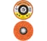 Зачистной коралловый диск на УШМ TILFLEX (Extra hard) Coral-Button Wheel (оранжевый) 125 мм (5 шт) TL43EH/5 4