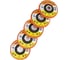 Зачистной коралловый диск на УШМ TILFLEX (Extra hard) Coral-Button Wheel (оранжевый) 125 мм (5 шт) TL43EH/5 8