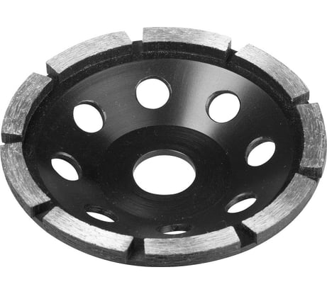 Чашка алмазная сегментная однорядная 125 мм ЗУБР Профессионал, 33373-125