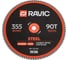 Диск пильный Ravic по стали 355х2.2/1.8х25.4 мм, Z=90 210.1355 2