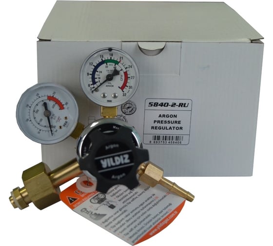 Регулятор аргоновый GAZ 0-21 л/м YILDIZ 5840-2-RU