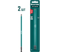 Бита KRAFTOOL Optimum PH 2, 200 мм, 2 шт 26122-2-200-2