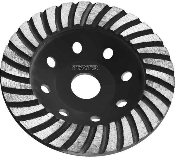 Чашка алмазная сегментированная STAYER Turbo-Plus 125 мм 33380-125_z01