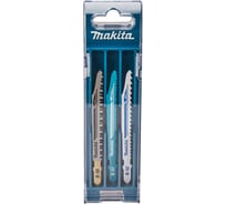 Набор пилок Makita для лобзика 10 шт (дерево Fast finishx4, Fastx4, металлх2, универсал x2, ламинат x2) B-44426