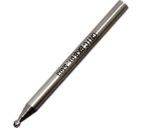 Бор-фреза твердосплавная сферическая CNIC 1.5х1.5х3х30 Х-образн. насечка 76466