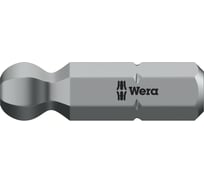 Бита WERA 842/1 Z Hex с внешним шестигранником, с шаром, 1/4 C6.3, 5 x 25 мм WE-056356