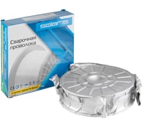 Проволока сварочная SOLARIS 1 мм FLUX E71T-GS катушка 5 кг WM-E71TGS-10050 ЦЗ-3732090180