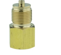 Переходник для манометра РОСМА Ру250, латунь, ВР/НР G1/2–NPT1/2 D070-04292
