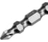 Бита GROSS двухсторонняя, PH2-PH1, 45мм, сталь S2, 10 шт 112011 5
