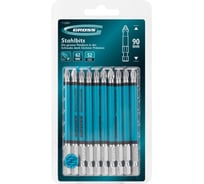 Бита GROSS PZ2, 90мм, сталь S2, кругл.,10 шт 112001