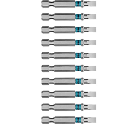 Бита GROSS SL5.0, 50мм, сталь S2, шестигр., 10 шт 113025