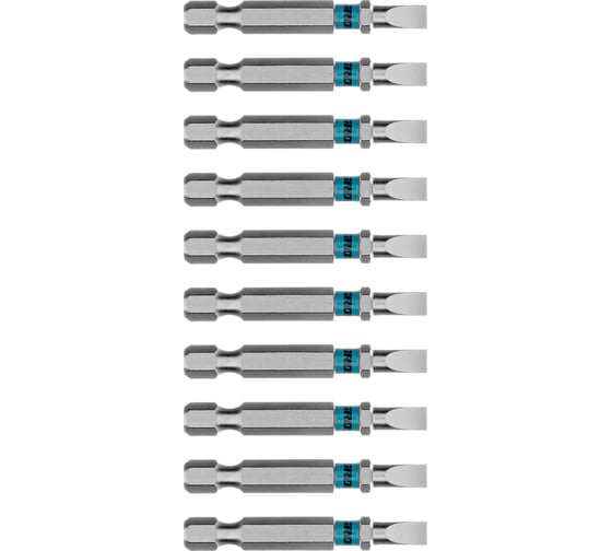 Бита GROSS SL5.0, 50мм, сталь S2, шестигр., 10 шт  113025