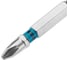 Бита GROSS PZ2, 50мм, сталь S2, шестигр., 10 шт 113045 6