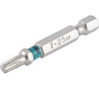 Бита GROSS Torx 25, 50мм, сталь S2, шестигр., 10 шт 114071