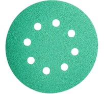 Диск самозацепляющийся пленочный Tsunami 125мм P240 с отверстиями, в упаковке 100 шт DA61B0001250240