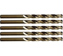 Сверло по металлу Стройштуки 10.5 мм HSS-Со DIN 338 (5 шт) УТ-00045044