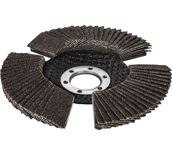 Круг лепестковый торцевой стробоскопический ПРАКТИКА 125 х 22 мм Р 120 (1шт) серия Эксперт 922-906