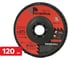 Круг лепестковый торцевой КЛТ по металлу и нержавеющей стали SAMGRUPP 125x22.23 T29 ZA80 PIRANHA PRO 120 шт SAMC-0322125080-120 1