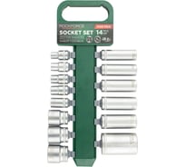 Головки, набор Rockforce 14 предметов, 1/2 (6гр.) RF-4149 MSA(64134)