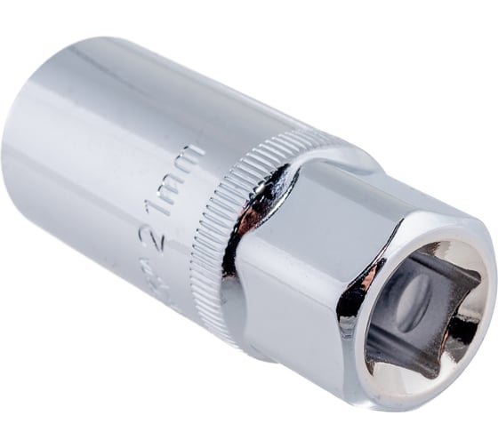 Головка торцевая свечная 1/2" DR (21 мм) для гайковертов Ombra 112121A