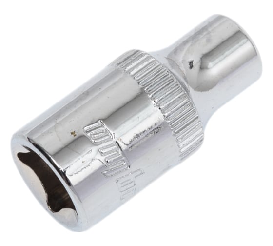 Головка торцевая Е-профиль 1/4" DR (Е6) для гайковертов Ombra 114606