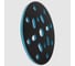 Подложка промежуточная жесткая синяя Hanko Interface Pad 150х5мм 17 отв PDS-BLU150517 3