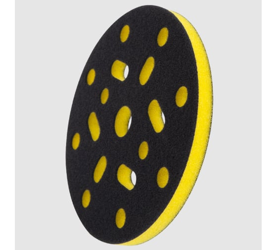 Подложка промежуточная средней жесткости желтая Hanko Interface Pad 150х10мм 17 отв PDS-YLW1501017