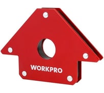 Фиксатор сварочный магнитный стрелка Workpro 100мм WP232046