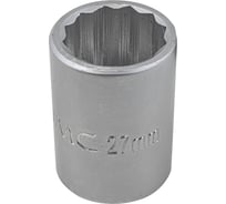 Головка WMC TOOLS 27мм (12гр.), 3/4 WMC-56927(49961)